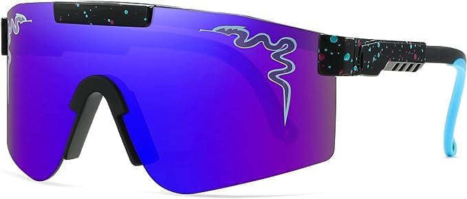 Fashion Sunglasses For Men Women Outdoor Sports Cycling Eyewear UV400 Baseball Glasses