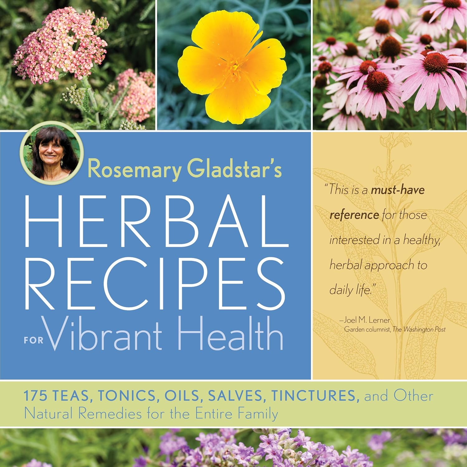 Herbal Recipes for Vibrant Health: 175 Teas, Tonics, Oils, Salves, Tinctures, and Other Natural Remedies for the Entire Family